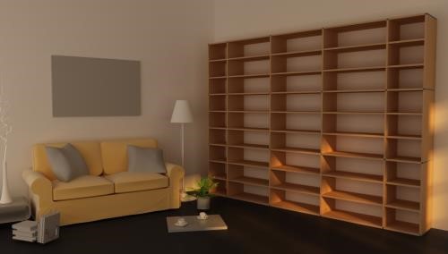 Bücherregale ohne Ärger