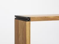 Eiche mit schwarzem Profil