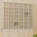 Material weisses Regal