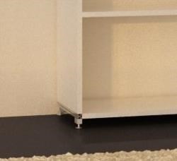 Regal mit Rechtecksockel